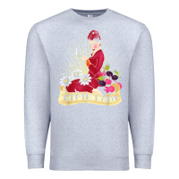 Heather Grey doctor who rockabilly missy time lady baker t shirt Premium Sweatshirt - linhVisuals
