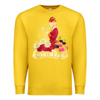 Lemon doctor who rockabilly missy time lady baker t shirt Premium Sweatshirt - linhVisuals