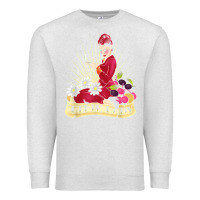 Oatmeal Heather doctor who rockabilly missy time lady baker t shirt Premium Sweatshirt - linhVisuals