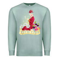 Seafoam doctor who rockabilly missy time lady baker t shirt Premium Sweatshirt - linhVisuals