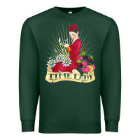 Sports Green doctor who rockabilly missy time lady baker t shirt Premium Sweatshirt - linhVisuals