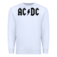 White the-ac-dc-let-there-be-rock-cool Premium Sweatshirt - linhVisuals