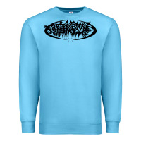 Ocean Blue the-antidemon-demonocidio-cool Premium Sweatshirt - linhVisuals