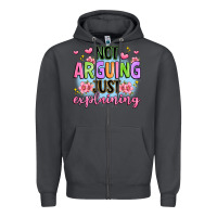 Smoke not arguing just explaining Zipper Hoodie - JahusDesignShop