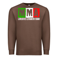 Chestnut mexican martial arts combat mexico fighter themed pullover hoodie Premium Sweatshirt - linhVisuals