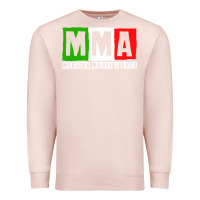 Pale Pink mexican martial arts combat mexico fighter themed pullover hoodie Premium Sweatshirt - linhVisuals
