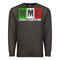 Smoke mexican martial arts combat mexico fighter themed pullover hoodie Premium Sweatshirt - linhVisuals
