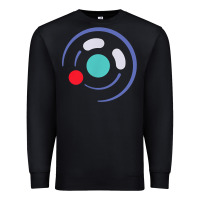 Black minimalist game cube controller throwback retro gamer t shirt Premium Sweatshirt - linhVisuals