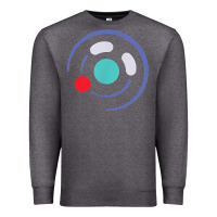 Charcoal Heather minimalist game cube controller throwback retro gamer t shirt Premium Sweatshirt - linhVisuals