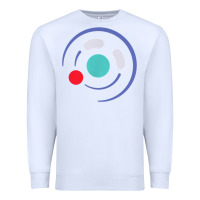 White minimalist game cube controller throwback retro gamer t shirt Premium Sweatshirt - linhVisuals