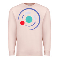 Pale Pink minimalist game cube controller throwback retro gamer t shirt Premium Sweatshirt - linhVisuals