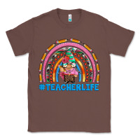 Chestnut teacherlife and teacher gnome rainbow Classic Tee - Artiststas