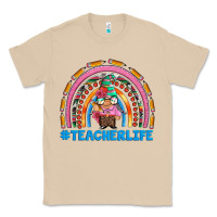 Mushroom teacherlife and teacher gnome rainbow Classic Tee - Artiststas