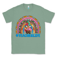 Sage teacherlife and teacher gnome rainbow Classic Tee - Artiststas
