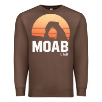 Chestnut moab utah arches national park vintage retro outdoor hiking pullover h Premium Sweatshirt - linhVisuals