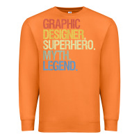Carrot funny graphic designer t shirt Premium Sweatshirt - linhVisuals