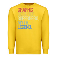 Lemon funny graphic designer t shirt Premium Sweatshirt - linhVisuals