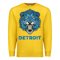 Lemon funny vintage lion face head detroit gifts tank top Premium Sweatshirt - linhVisuals