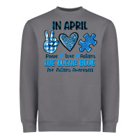 Storm in april we wear blue Heavyweight Sweatshirt - JahusDesignShop