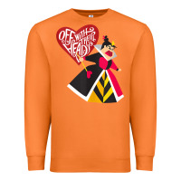 Carrot alice in wonderland queen of hearts off with their heads tank top Premium Sweatshirt - linhVisuals