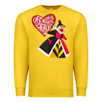 Lemon alice in wonderland queen of hearts off with their heads tank top Premium Sweatshirt - linhVisuals