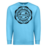 Ocean Blue wheaton college illinois Premium Sweatshirt - linhVisuals