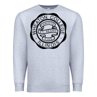 Heather Grey wheaton college illinois Premium Sweatshirt - linhVisuals