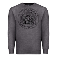 Charcoal Heather swarthmore college Premium Sweatshirt - linhVisuals