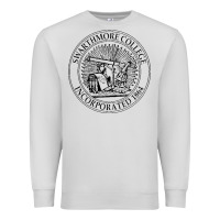 Dove Grey swarthmore college Premium Sweatshirt - linhVisuals