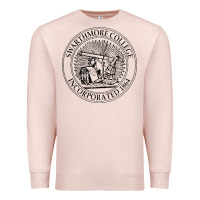 Pale Pink swarthmore college Premium Sweatshirt - linhVisuals