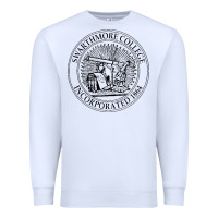 White swarthmore college Premium Sweatshirt - linhVisuals