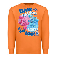 Carrot blue's clues & you blue skidoo, we can too tank top Premium Sweatshirt - linhVisuals