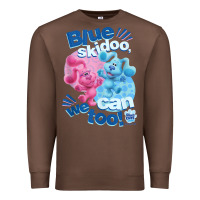 Chestnut blue's clues & you blue skidoo, we can too tank top Premium Sweatshirt - linhVisuals