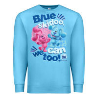 Ocean Blue blue's clues & you blue skidoo, we can too tank top Premium Sweatshirt - linhVisuals