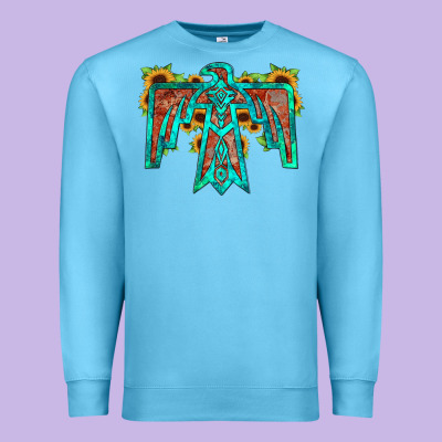 Thunderbird Premium Sweatshirt Designed By Jahusdesignshop