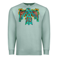 Seafoam thunderbird Premium Sweatshirt - JahusDesignShop