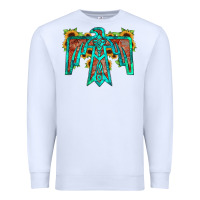 White thunderbird Premium Sweatshirt - JahusDesignShop