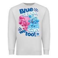 Dove Grey blue's clues & you blue skidoo, we can too tank top Premium Sweatshirt - linhVisuals