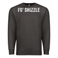 Smoke fo shizzle funny sarcastic novelty gangster hip hop rap t shirt Premium Sweatshirt - linhVisuals