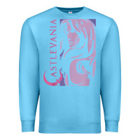 Ocean Blue castlevania alucard dark portrait t shirt Premium Sweatshirt - linhVisuals