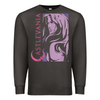 Smoke castlevania alucard dark portrait t shirt Premium Sweatshirt - linhVisuals