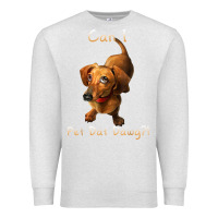 Oatmeal Heather can i pet dat dawg funny dog dachshund lover doxie gift t shirt Premium Sweatshirt - linhVisuals