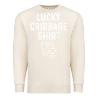 Sandshell funny cribbage shirt lucky card game player lover gift t shirt Premium Sweatshirt - linhVisuals