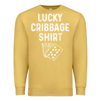 Antique Gold funny cribbage shirt lucky card game player lover gift t shirt Premium Sweatshirt - linhVisuals