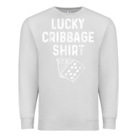 Dove Grey funny cribbage shirt lucky card game player lover gift t shirt Premium Sweatshirt - linhVisuals