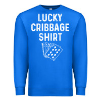 True Royal funny cribbage shirt lucky card game player lover gift t shirt Premium Sweatshirt - linhVisuals