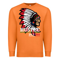 Carrot hustle 247 gang clothing native american men gift t shirt t shirt Premium Sweatshirt - linhVisuals