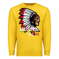 Lemon hustle 247 gang clothing native american men gift t shirt t shirt Premium Sweatshirt - linhVisuals