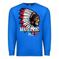 True Royal hustle 247 gang clothing native american men gift t shirt t shirt Premium Sweatshirt - linhVisuals