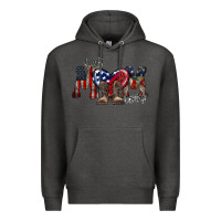 Charcoal Heather best mom ever Premium Hoodie - RacoonDesign